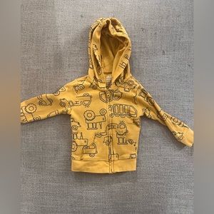 Carters Truck Printed Jacket SZ 6-9 Months